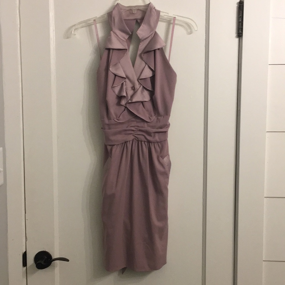 BCBG purple dress size 8